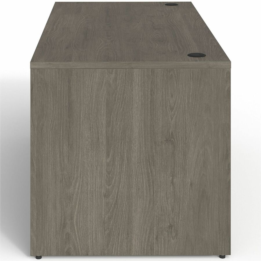 Lorell Prominence 2.0 Left-Pedestal Desk - Rectangle - 29" Height x 60" Width x 30" Depth, 1" Thickness Top - Total Draw