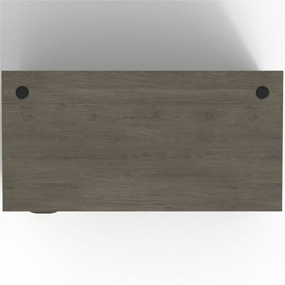 Lorell Prominence 2.0 Left-Pedestal Desk - Rectangle - 29" Height x 60" Width x 30" Depth, 1" Thickness Top - Total Draw