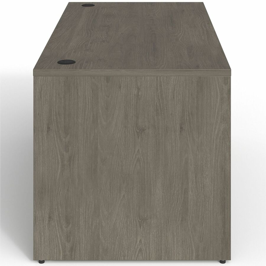 Lorell Prominence 2.0 Right-Pedestal Desk - Rectangle - 29" Height x 60" Width x 30" Depth, 1" Thickness Top - Total Dra