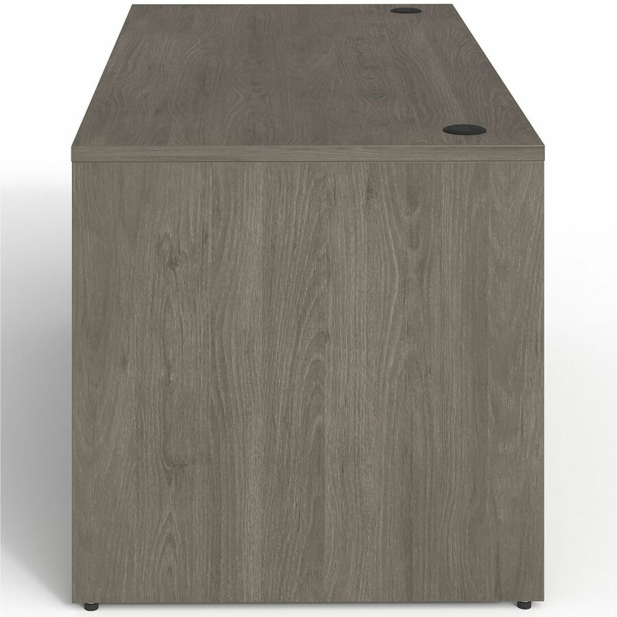 Lorell Prominence 2.0 Right-Pedestal Desk - Rectangle - 29" Height x 60" Width x 30" Depth, 1" Thickness Top - Total Dra