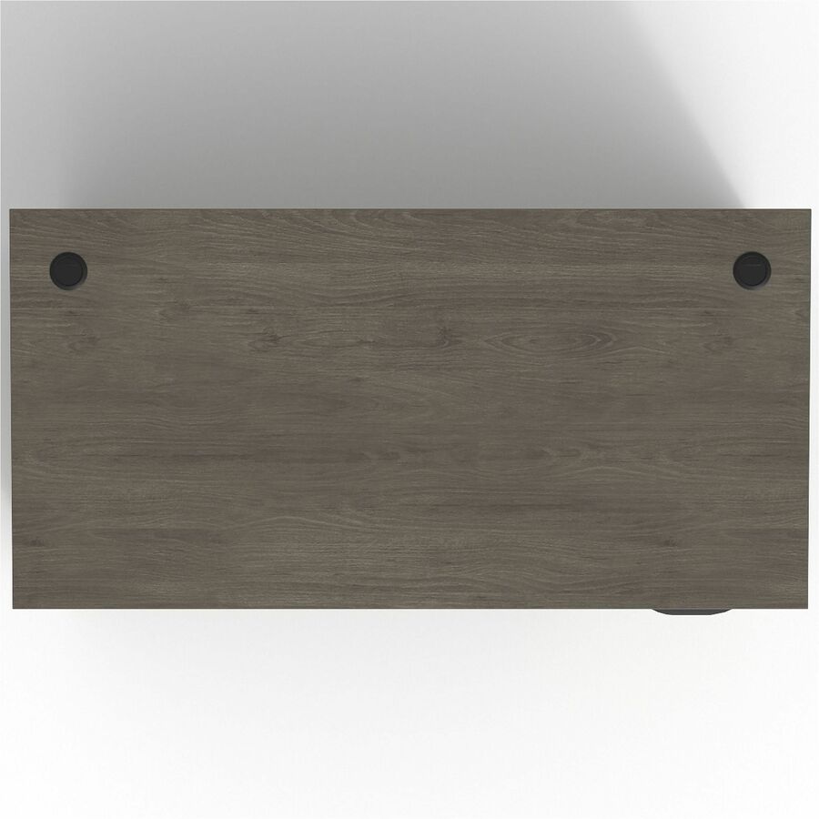 Lorell Prominence 2.0 Right-Pedestal Desk - Rectangle - 29" Height x 60" Width x 30" Depth, 1" Thickness Top - Total Dra