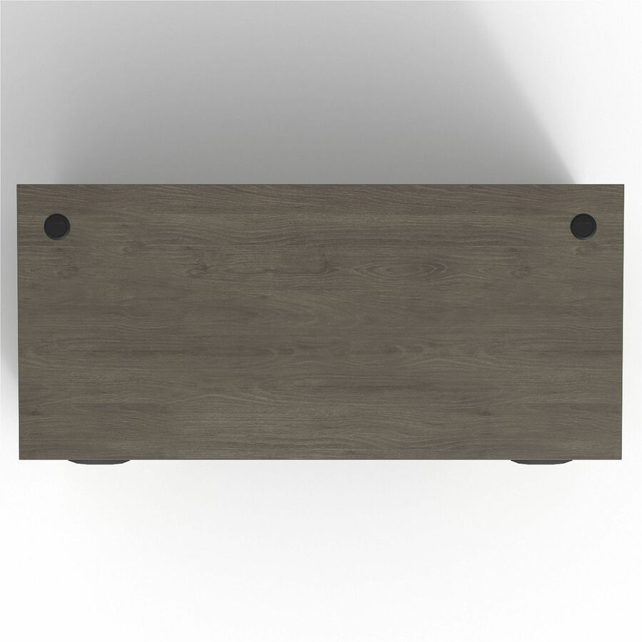 Lorell Prominence 2.0 Double-Pedestal Desk - Rectangle - 29" Height x 66" Width x 30" Depth, 1" Thickness Top - Total Dr