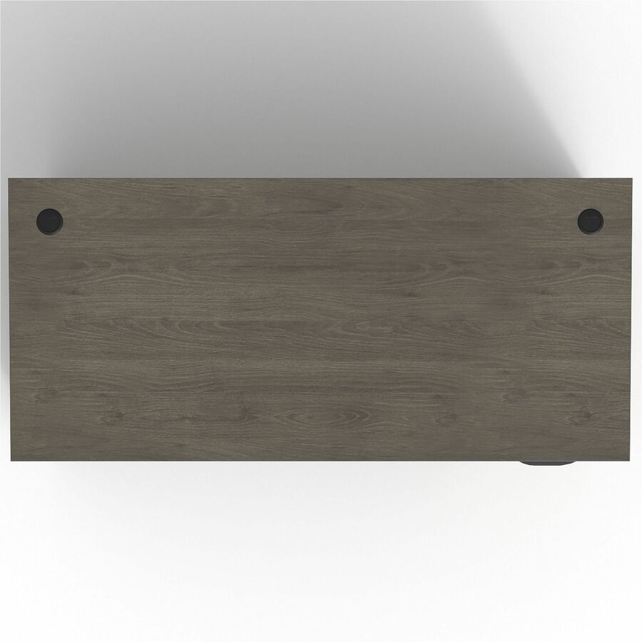 Lorell Prominence 2.0 Right-Pedestal Desk - Rectangle - 29" Height x 66" Width x 30" Depth, 1" Thickness Top - Total Dra