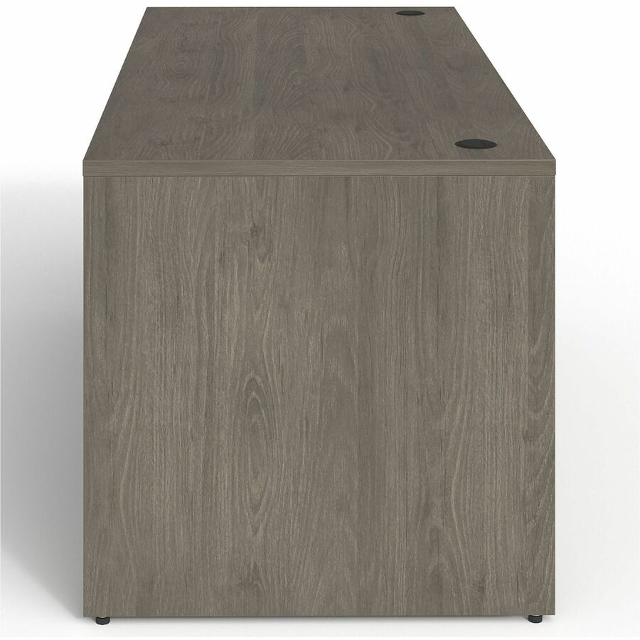 Lorell Prominence 2.0 Right-Pedestal Desk - Rectangle - 29" Height x 66" Width x 30" Depth, 1" Thickness Top - Total Dra