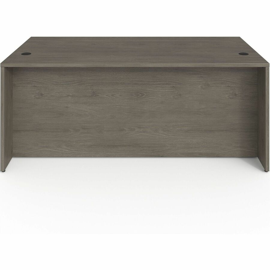 Lorell Prominence 2.0 Left-Pedestal Desk - Rectangle - 29" Height x 72" Width x 36" Depth, 1" Thickness Top - Total Draw