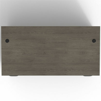 Lorell Prominence 2.0 3/4 Double-Pedestal Desk - Rectangle - 1" Thickness Top, 29" Height x 72" Width x 36" Depth - Tota