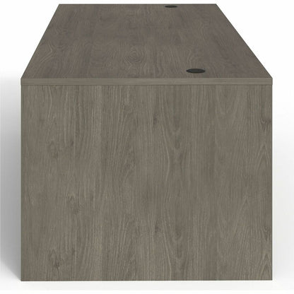 Lorell Prominence 2.0 3/4 Double-Pedestal Desk - Rectangle - 1" Thickness Top, 29" Height x 72" Width x 36" Depth - Tota