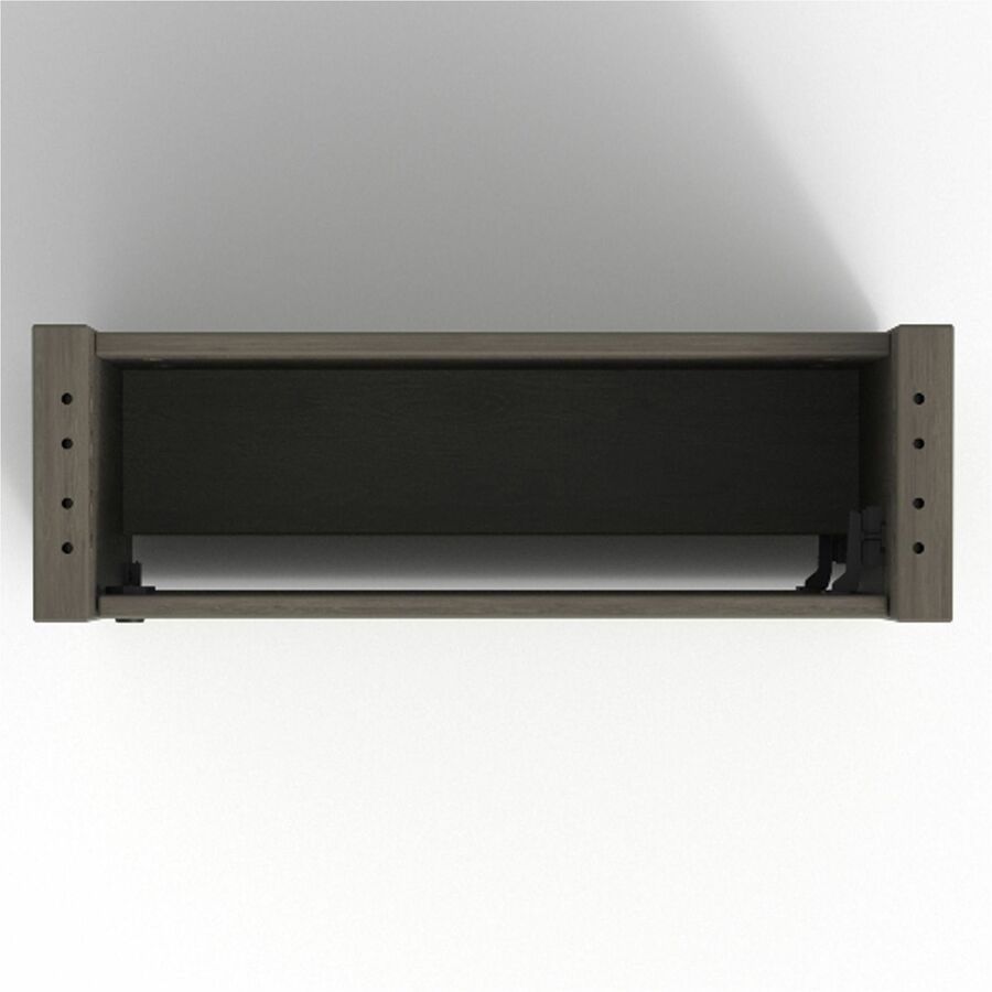 Lorell Prominence 2.0 Modular Table Base with Door - 28" Height x 24" Width x 8" Depth - Material: Particleboard - Finis