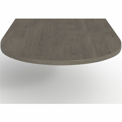Lorell Prominence 2.0 Half-Racetrack Conference Tabletop - Half Racetrack - 72" Width x 48" Depth x 1.5" Thickness - Ban