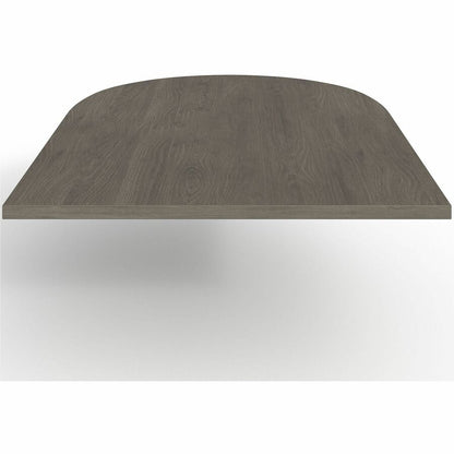 Lorell Prominence 2.0 Half-Racetrack Conference Tabletop - Half Racetrack - 72" Width x 48" Depth x 1.5" Thickness - Ban