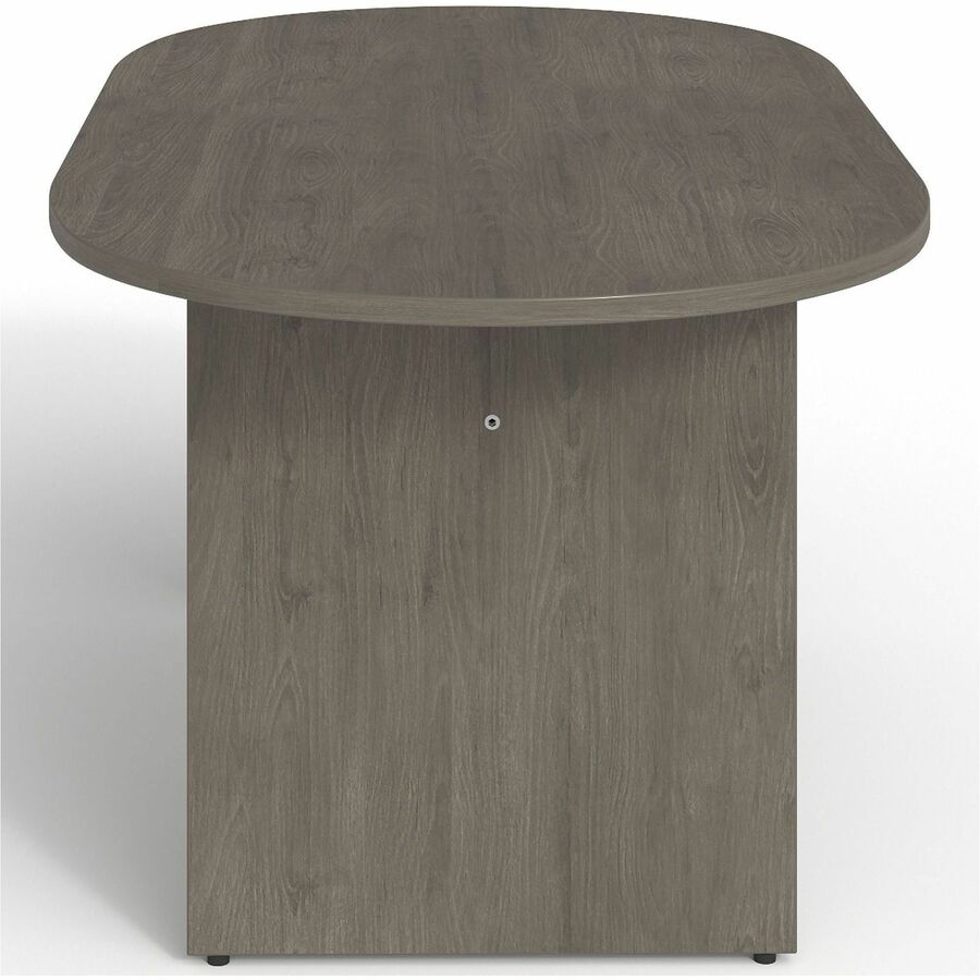 Lorell Prominence 2.0 Racetrack Conference Table - Oval - 29" Height x 72" Width x 36" Depth, 1" Thickness Top - Materia