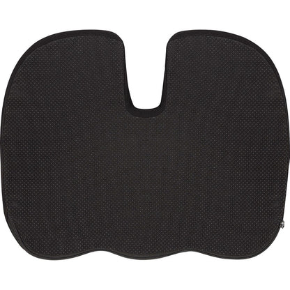 Lorell Butterfly-Shaped Seat Cushion - 17.50" x 15.50" - Fabric, Memory Foam, Silicone - Butterfly - 1 Each