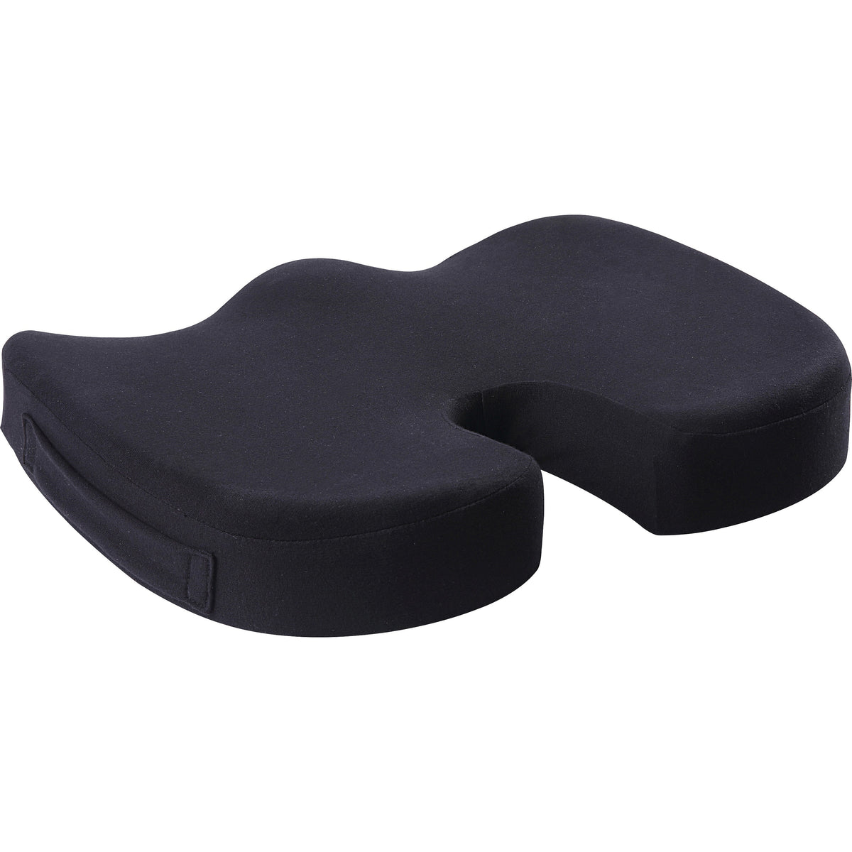 Lorell Butterfly-Shaped Seat Cushion - 17.50" x 15.50" - Fabric, Memory Foam, Silicone - Butterfly - 1 Each