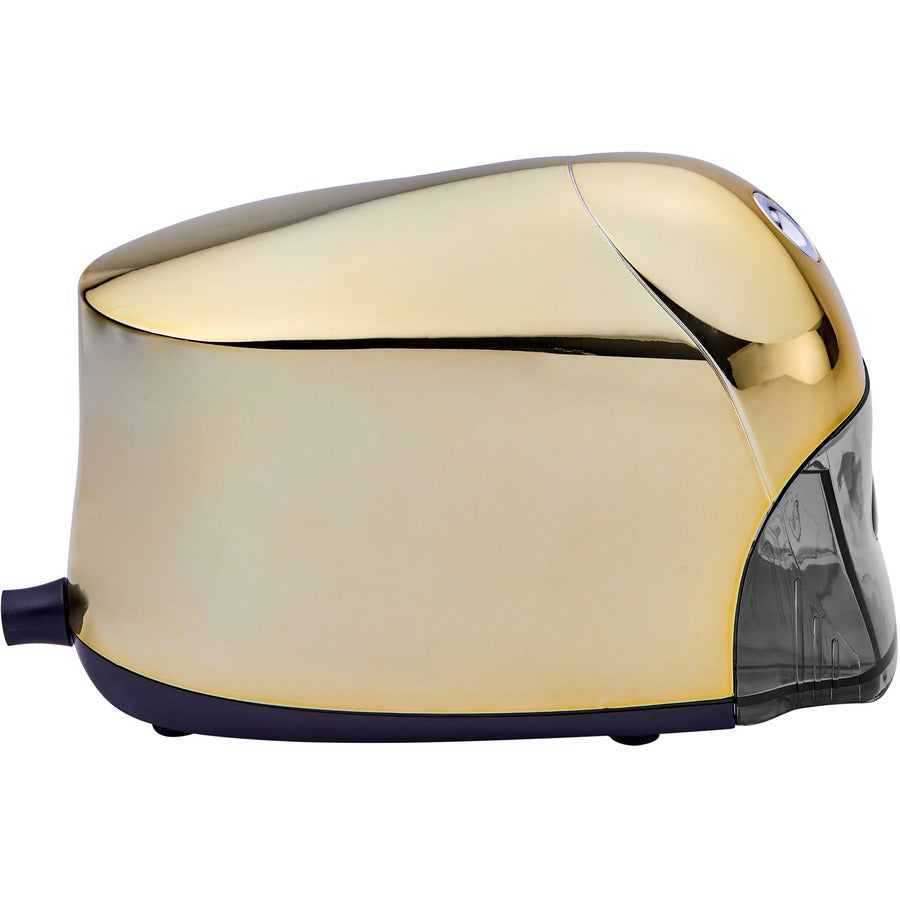 Bostitch QuietSharp Executive Pencil Sharpener - 4" Width x 7.5" Depth - Gold - 1 Each