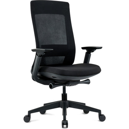 Eurotech Elevate Chair - Black Seat Color - Fabric Seat Material - Black Back Color - Mesh Back Material - Black Frame C