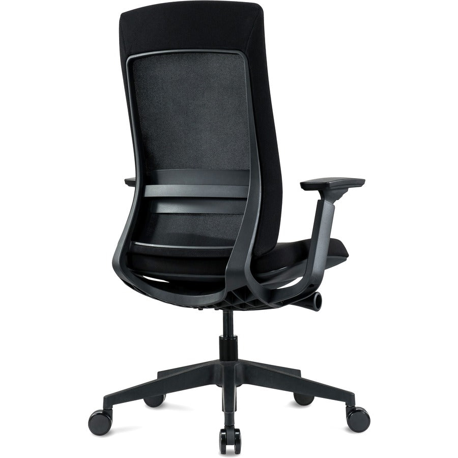 Eurotech Elevate Chair - Black Seat Color - Fabric Seat Material - Black Back Color - Mesh Back Material - Black Frame C