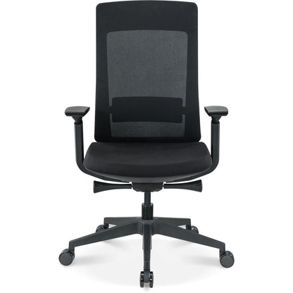 Eurotech Elevate Chair - Black Seat Color - Fabric Seat Material - Black Back Color - Mesh Back Material - Black Frame C