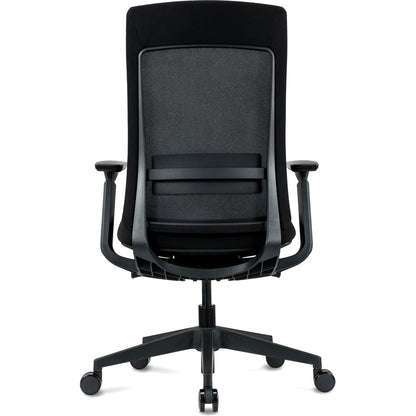 Eurotech Elevate Chair - Black Seat Color - Fabric Seat Material - Black Back Color - Mesh Back Material - Black Frame C