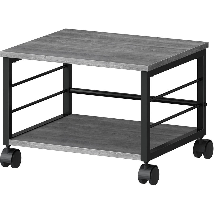 Lorell Underdesk Mobile Machine Stand - 150 lb Load Capacity - 13.20" Height x 18.70" Width x 15.70" Depth - Desk - Powd