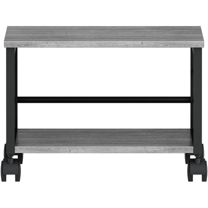 Lorell Underdesk Mobile Machine Stand - 150 lb Load Capacity - 13.20" Height x 18.70" Width x 15.70" Depth - Desk - Powd