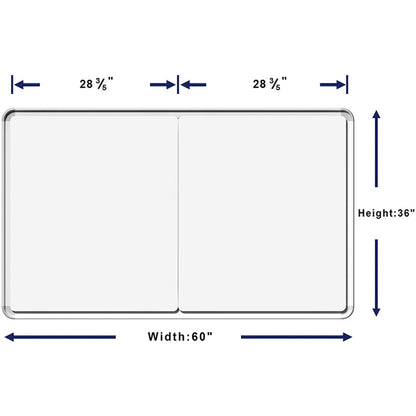 Lorell Mounting Frame for Whiteboard - Silver - Aluminum - 1 Each