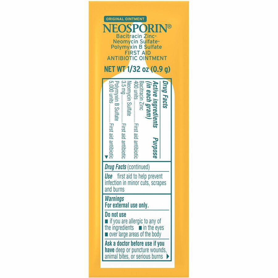 Neosporin Original Ointment - For Skin, First Aid - 144 / Box