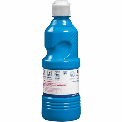 Prang Washable Tempera Paint - 1 Color(s) - Turquoise Blue - 16 fl oz - Washable - 1 Each