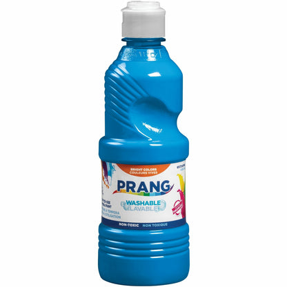 Prang Washable Tempera Paint - 1 Color(s) - Turquoise Blue - 16 fl oz - Washable - 1 Each