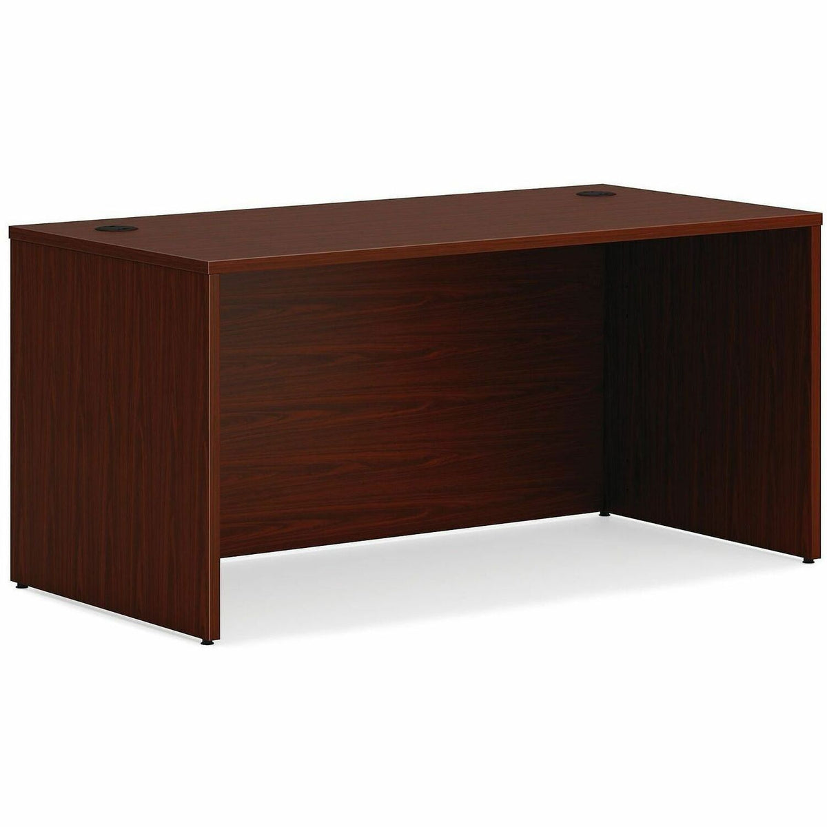 HON Mod Desk Shell - Rectangle - 29" Height x 60" Width x 30" Depth - Finish: Traditional Mahogany, Laminate - 1 Each