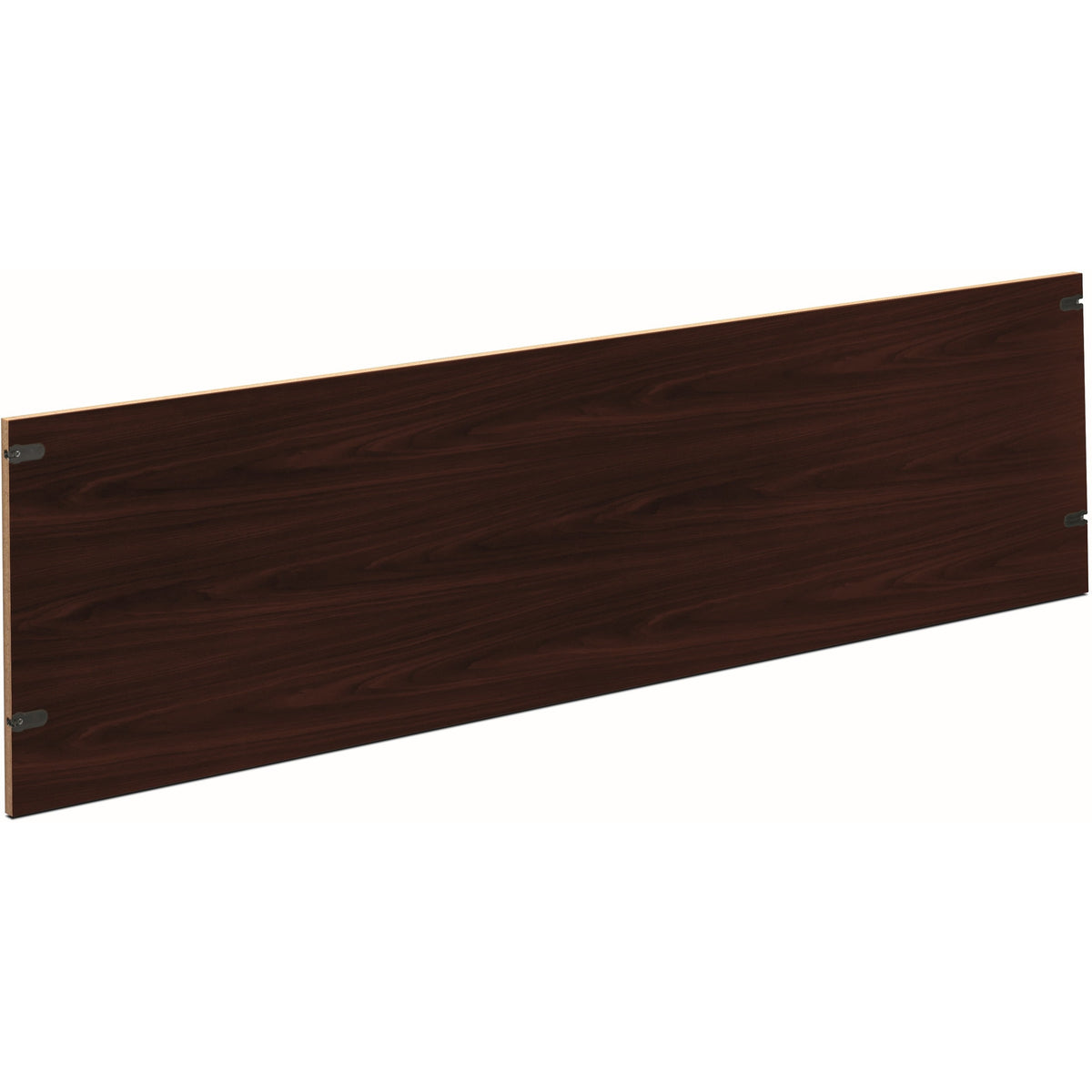 HON 10500 H105856 Back Enclosure - 18.6" Height x 69.8" Width x 0.7" Depth - Flat Edge - Finish: Mahogany - 1 Each