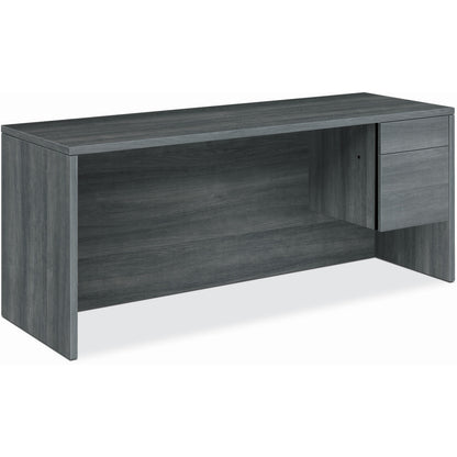 HON 10500 H10545R Pedestal Credenza - 29.5" Height x 72" Width x 24" Depth - Total Drawer(s): 2Right Side - Finish: Ster