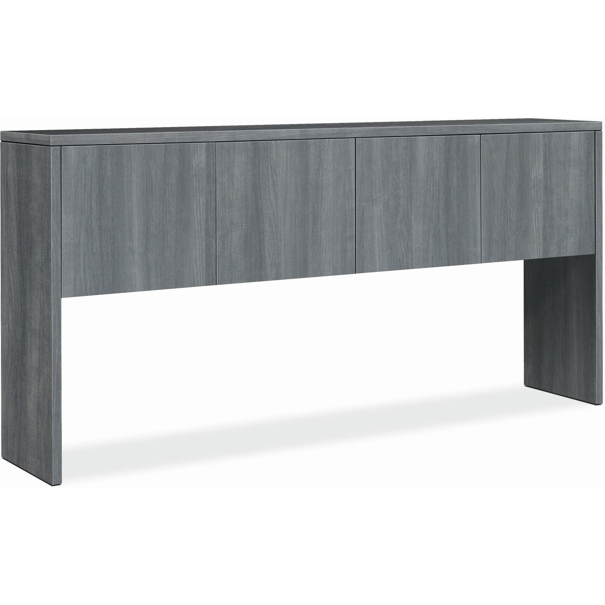 HON 10500 H105327 Hutch - 37.1" Height x 78" Width x 14.6" Depth - Finish: Sterling Ash - 1 Each