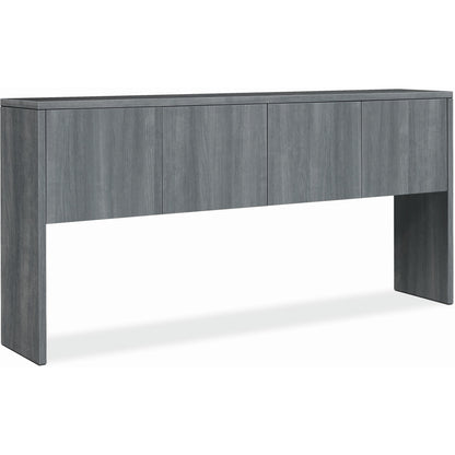 HON 10500 H105327 Hutch - 37.1" Height x 78" Width x 14.6" Depth - Finish: Sterling Ash - 1 Each