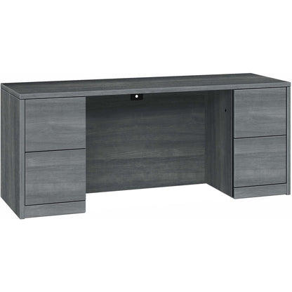 HON 10500 H105900 Pedestal Credenza - 29.5" Height x 72" Width x 24" Depth - Total Drawer(s): 4 - Double Pedestal - Fini