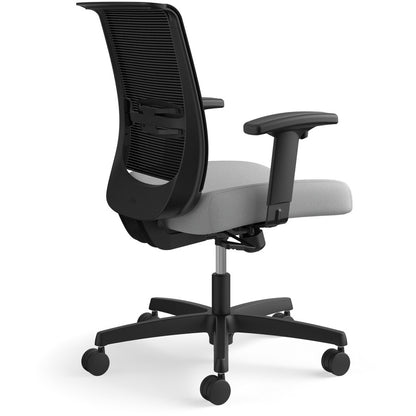 HON Convergence Chair - Frost Seat Color - Fabric Seat Material - Black Back Color - Mesh Back Material - Black Frame Co