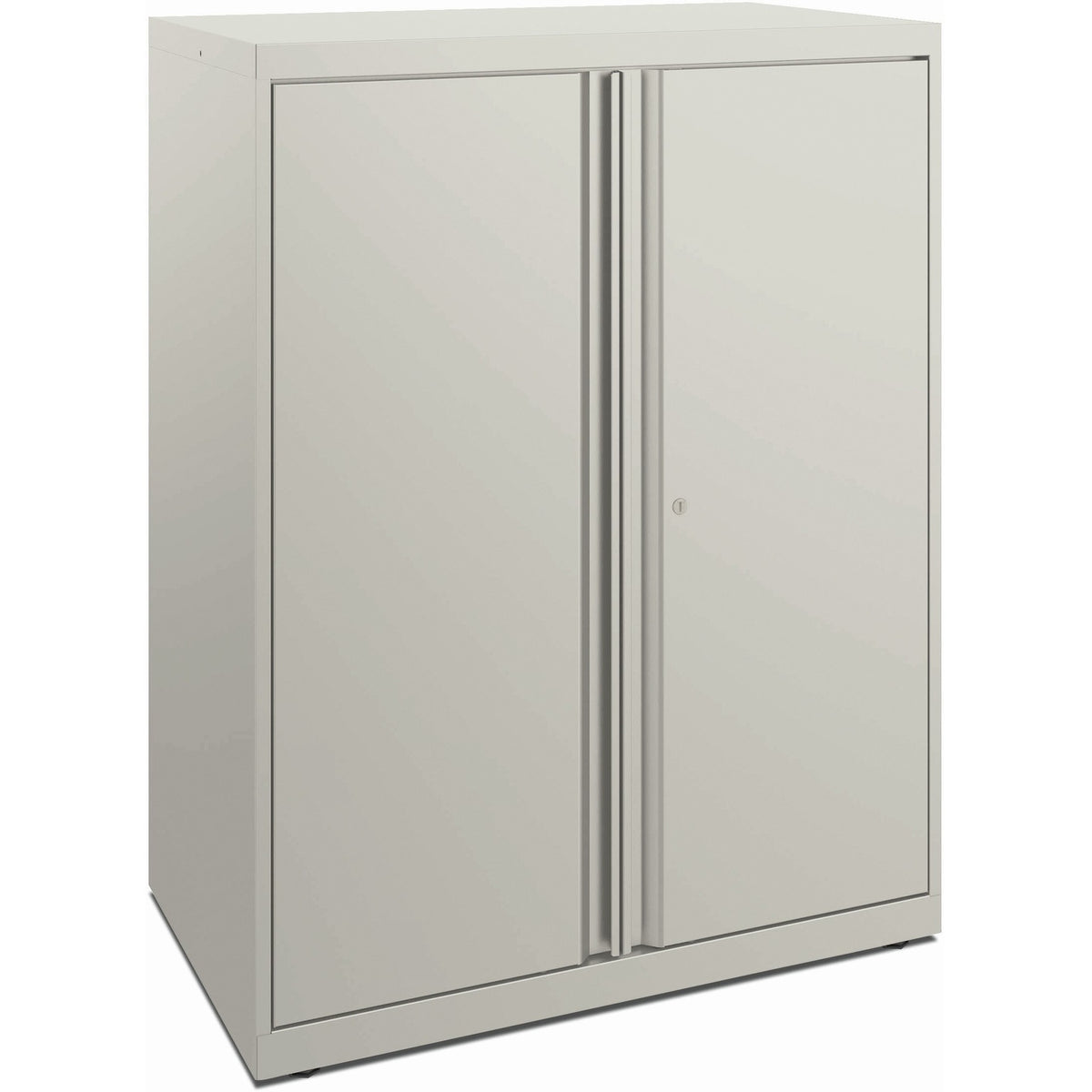 HON Flagship HFMSC183930RWB Storage Cabinet - 30" Depth x 39" Height - Lockable, Leveling Glide, Removable Lock, Key Loc