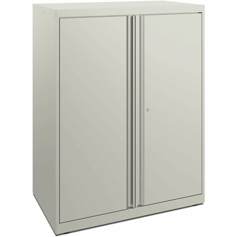 HON Flagship HFMSC183930RWB Storage Cabinet - 30" Depth x 39" Height - Lockable, Leveling Glide, Removable Lock, Key Loc