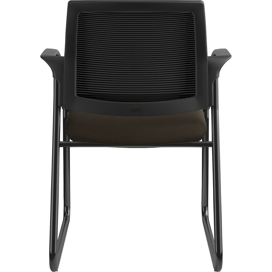 HON Ignition Chair - Espresso Seat Color - Fabric Seat Material - Black Back Color - Mesh Back Material - Black Frame Co