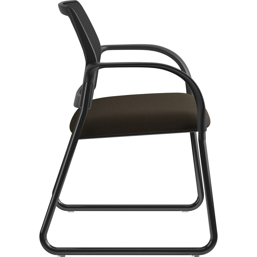 HON Ignition Chair - Espresso Seat Color - Fabric Seat Material - Black Back Color - Mesh Back Material - Black Frame Co