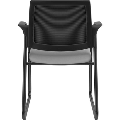 HON Ignition Chair - Frost Seat Color - Fabric Seat Material - Black Back Color - Mesh Back Material - Black Frame Color