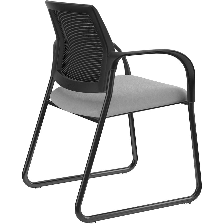 HON Ignition Chair - Frost Seat Color - Fabric Seat Material - Black Back Color - Mesh Back Material - Black Frame Color