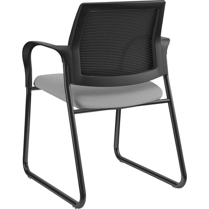 HON Ignition Chair - Frost Seat Color - Fabric Seat Material - Black Back Color - Mesh Back Material - Black Frame Color