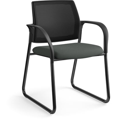 HON Ignition Chair - Iron Ore Seat Color - Fabric Seat Material - Black Back Color - Mesh Back Material - Black Frame Co