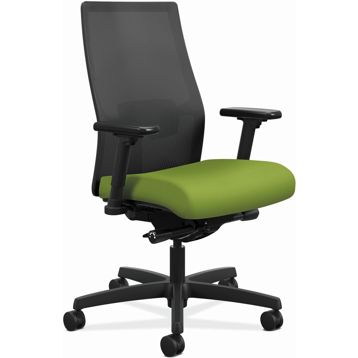 HON Ignition 2.0 Chair - Pear Seat Color - Fabric Seat Material - Black Back Color - Mesh Back Material - Black Frame Co