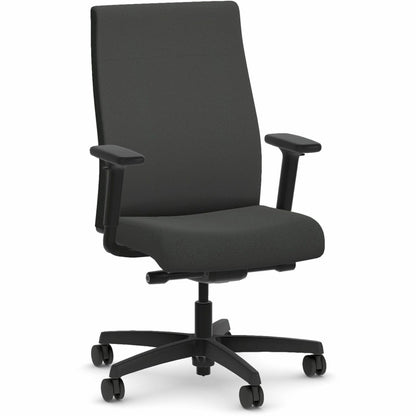 HON Ignition 2.0 Chair - Iron Ore Seat Color - Iron Ore Back Color - Fabric Back Material - Black Frame Color - Mid Back