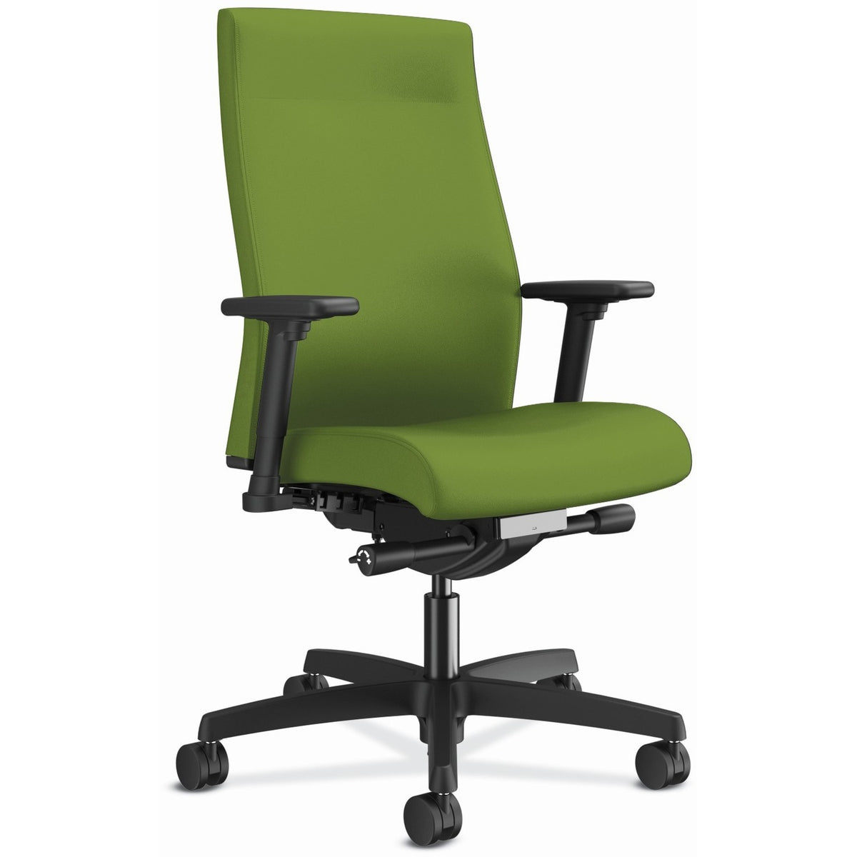 HON Ignition 2.0 Chair - Pear Seat Color - Pear Back Color - Fabric Back Material - Black Frame Color - Mid Back - Pear 
