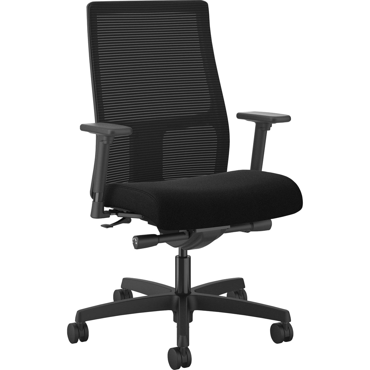 HON Ignition Chair - Black Seat Color - Fabric Seat Material - Black Back Color - Mesh Back Material - Black Frame Color