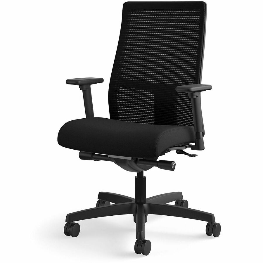 HON Ignition Chair - Black Seat Color - Fabric Seat Material - Black Back Color - Mesh Back Material - Black Frame Color