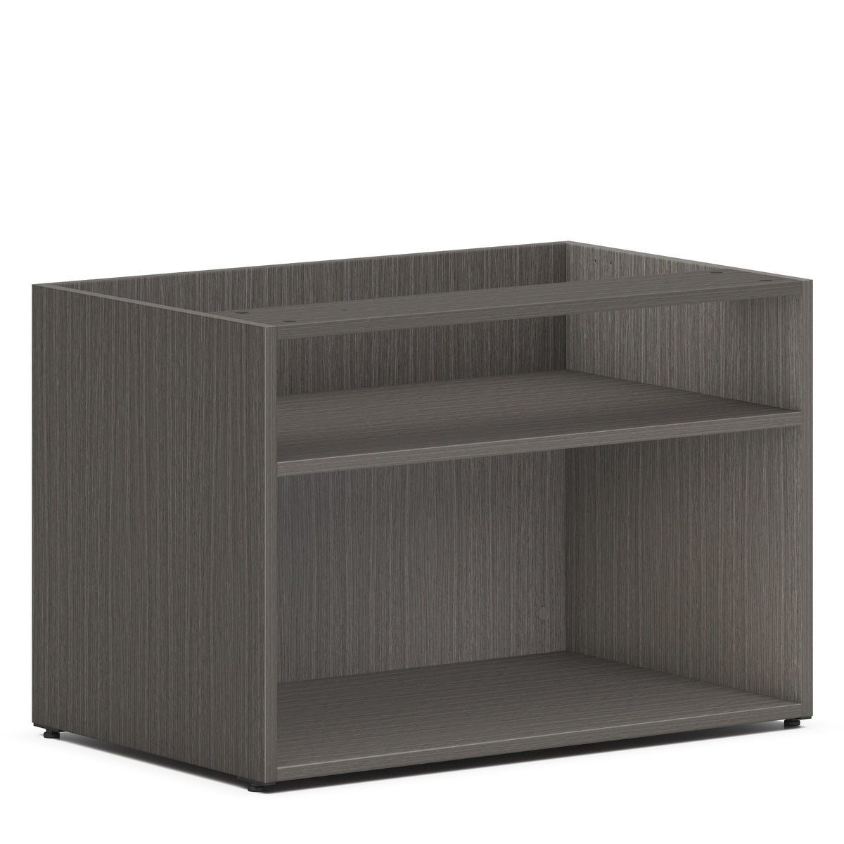 HON Mod HLPLCL3020S Credenza - 21" Height x 30" Width x 20" Depth - Finish: Slate Teak - 1 Each