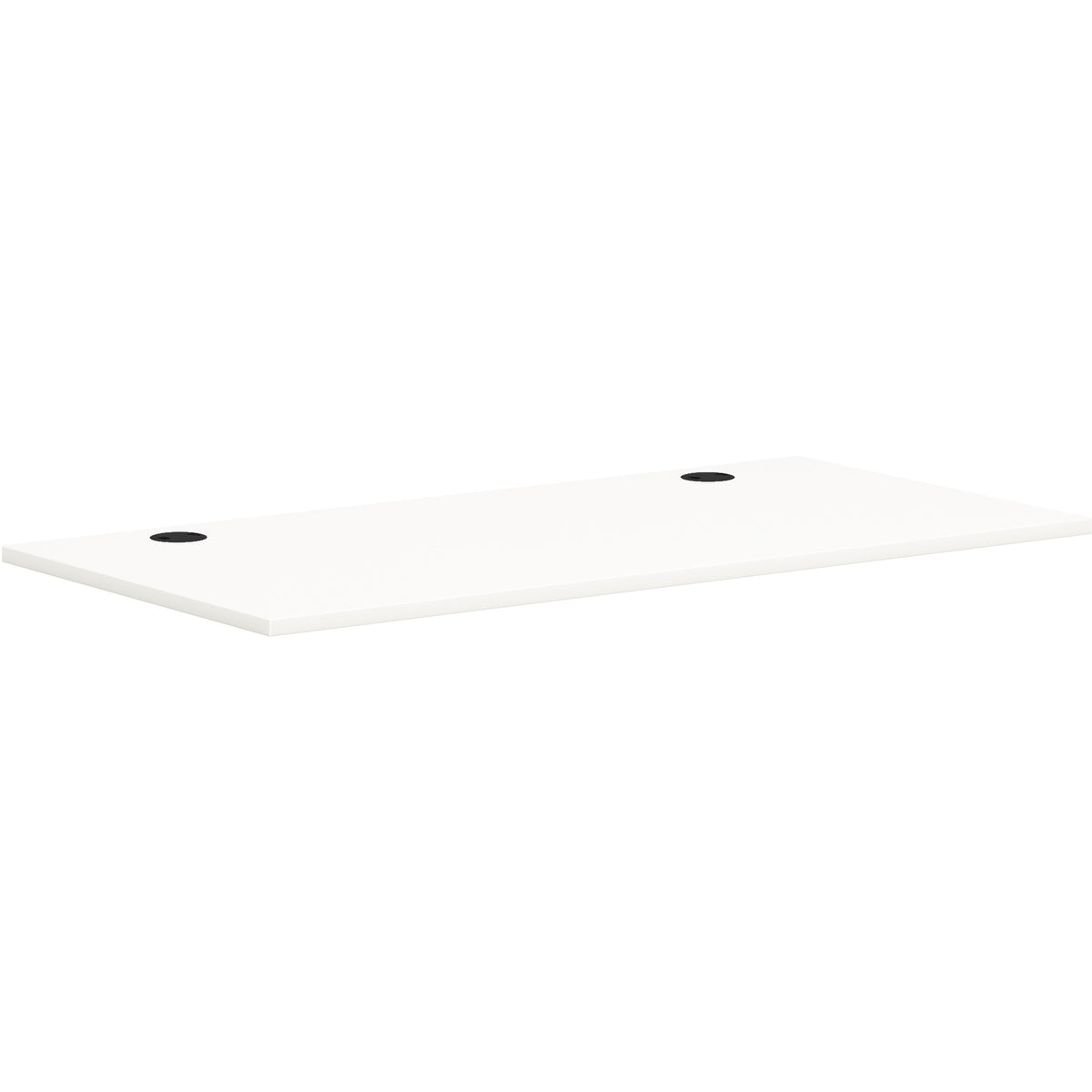 HON Mod HLPLRW6030 Work Surface - Rectangle - x 60" Width x 30" Depth - Finish: Simply White - 1 Each
